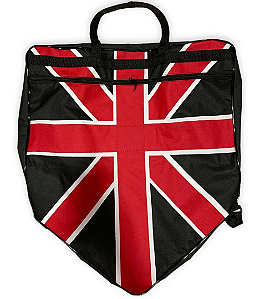 Mochila Para Pipas 1m x 80cm x 22cm Alça Ajustável Com Zíper: Reino Unido Vermelho