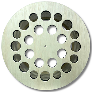 Carretilha Leve De Madeira Catraca Destravada 13 Polegadas