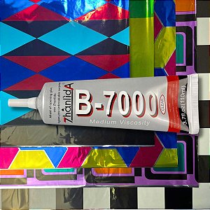 Kit 100 Papel Laminado Estampas e Cores Mistas e Cola B7000