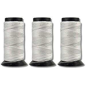Linha Voar Fio 10 de 100 Jardas 100% Algodão Para Pipas 3UN
