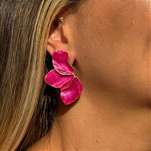 BRINCO FLOR LATERAL MARSALA