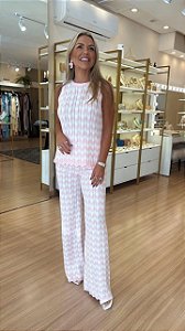 CONJUNTO TRICOT MISSONI CANDY ROSA