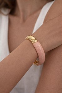 BRACELETE ESMALTADO TORCIDO