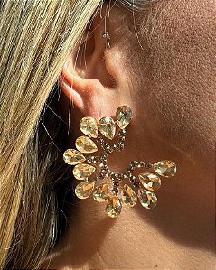 BRINCO GOTAS LATERAL AMARELA D