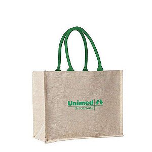 Sacola Ecobag em juta personalizada