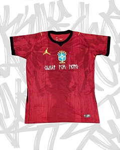 CAMISETA VERMELHA BRASIL CORRE 2026