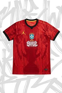CAMISETA BRASILEIRO OLHAI POR NÓIS vermelha 2026