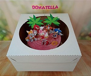 20 Caixas 27cm  + 20 cakeboards 25cm (2,5mm)