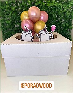 Caixa Bolo 25x25x17cm