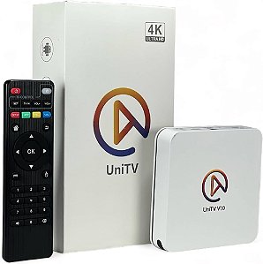 Uni TV Box – Qualidade 4K e Entretenimento Ilimitado