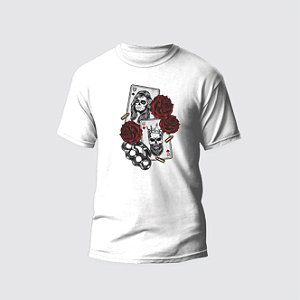 Camiseta linha Diversos: Carta com Rosas