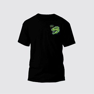 Camiseta linha Diversos: Rex Talking com estampa frente e costas