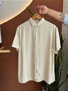 Camisa Linho Areia Clara