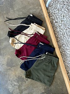 Short Praia - Cores Neutras