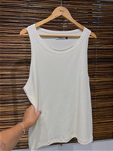 Regata Tricô Verano - Creme
