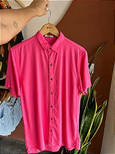 Camisa Linho Chicletinho