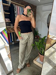 Calça Linho Sagi 2.0 - Caqui