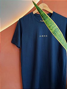 Camiseta Minimalista DIBOA - Azul Marinho