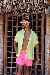 Camisa Viscose Verde Lima