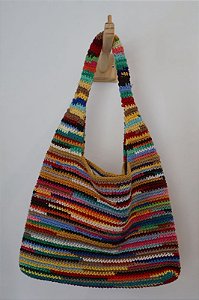 Bolsa Crochê Artesanal - Tapeçaria
