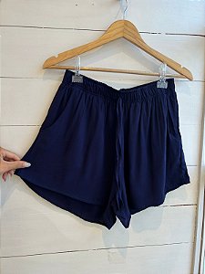 Short Pirangi Viscose - Azul Marinho