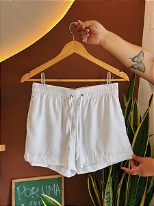 Short linho Curto Gostoso 2.0 - Branco