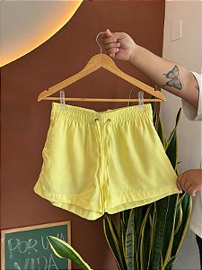 Short linho Curto Gostoso 2.0 - Amarelo Prosperidade