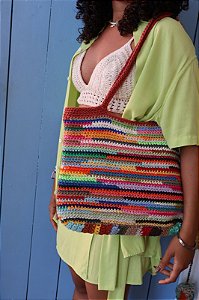 Bolsa Crochê Artesanal - Pium