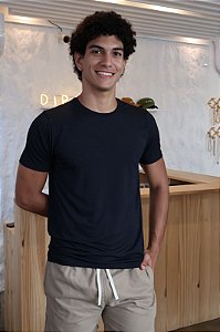 Camiseta Modal - Preta