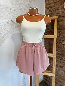 Short Pirangi Viscose - Rosa Queimado