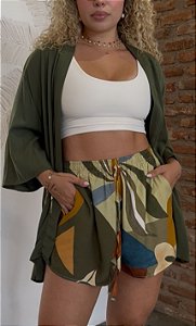Short Pirangi Viscose - Cores da Terra