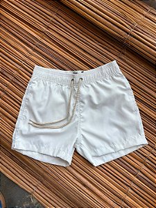 Short PRAIA PELETIZADO -Branco