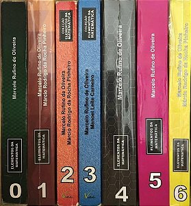 Combo - 7 volumes da coleção Elementos da Matemática