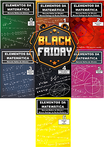 1. Black Friday - Combo: 7 volumes da coleção Elementos da Matemática