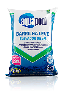 BARRILHA LEVE ELEVADOR PH GRANULADO AQUAPOOL 2KG