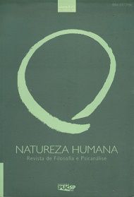 Revista Natureza Humana - V.8 N.2 - Grupo de Pesquisa em Filosofia e Práticas Psicoterápicas do Programa de Estudos Pós-Graduados em Psi
