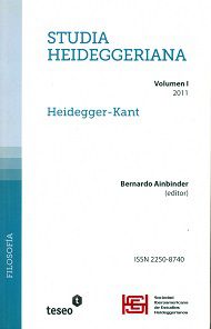 Studia Heideggeriana - Volumen I - VOL. 1