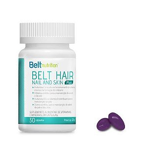 Belt hair, nail and skin - 30 cápsulas - Belt Nutrition