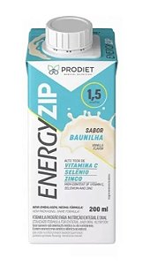 Energyzip baunilha - 200ml - Prodiet