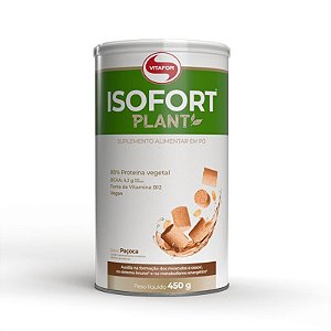 Isofort plant paçoca - 450g - Vitafor