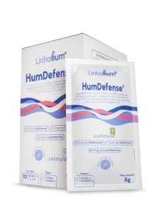 HumDefense - Suplemento para Imunidade - Linhahum - Cx com 10 sachês de 5g
