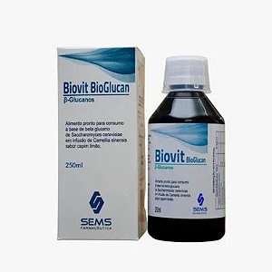Biovit Bioglucan  - Imunoestimulante - Frasco 250ml - Sems