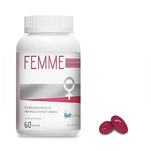 Belt Femme - Gogi berry e vitaminas - 60 cápsulas - Belt Nutrition