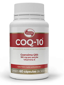 Coenzima Q10 100mg - 60 cápsulas - Vitafor