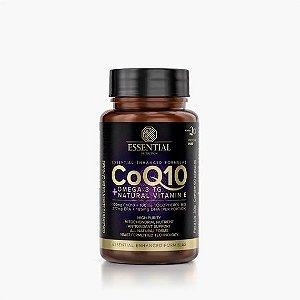 Coenzima Q10 + ômega 3 + vitamina E - 60 cápsulas - Essential