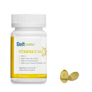 Vitamina D Max - 30 Cápsulas - Belt nutrition