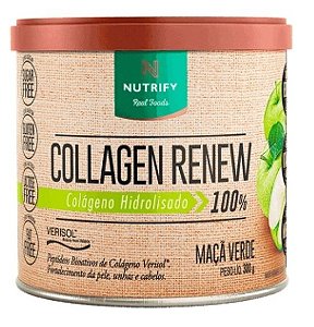 Collagen renew maçã verde - 300g - Nutrify