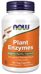 Plant Enzymes - 120 cápsulas - Now Foods