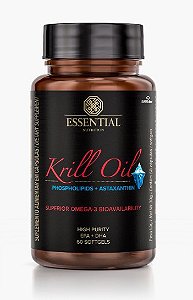 Óleo de Krill - 60 cápsulas - Essential Nutrition