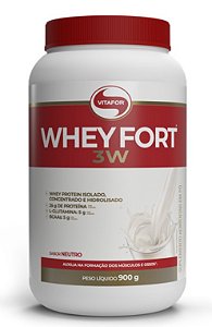 Whey Fort 3W neutro - 900g - Vitafor